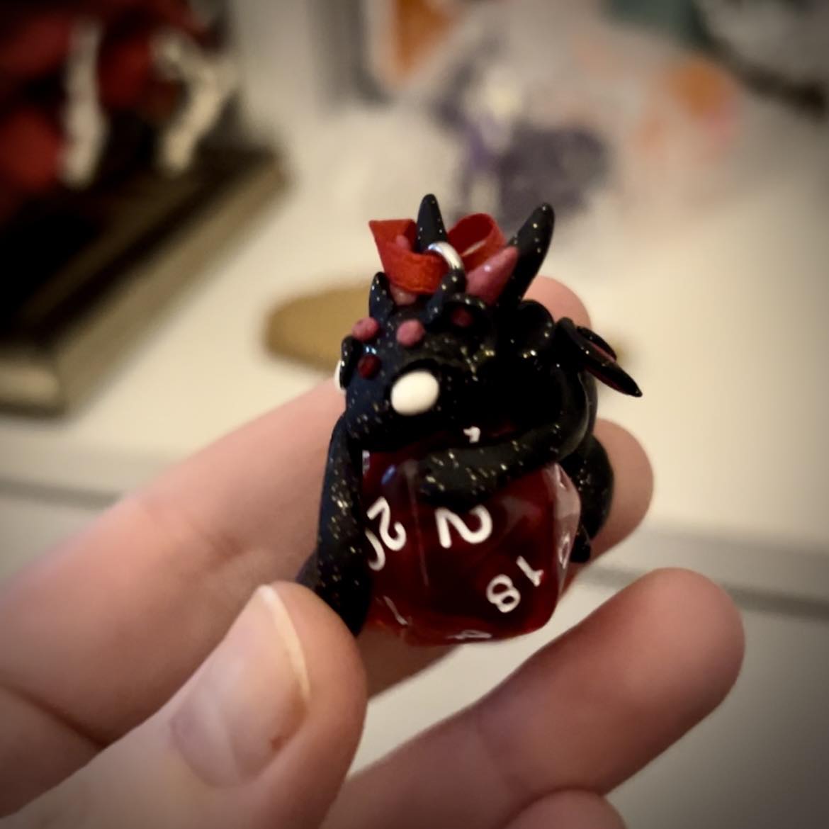 D20 Dragon Ornament