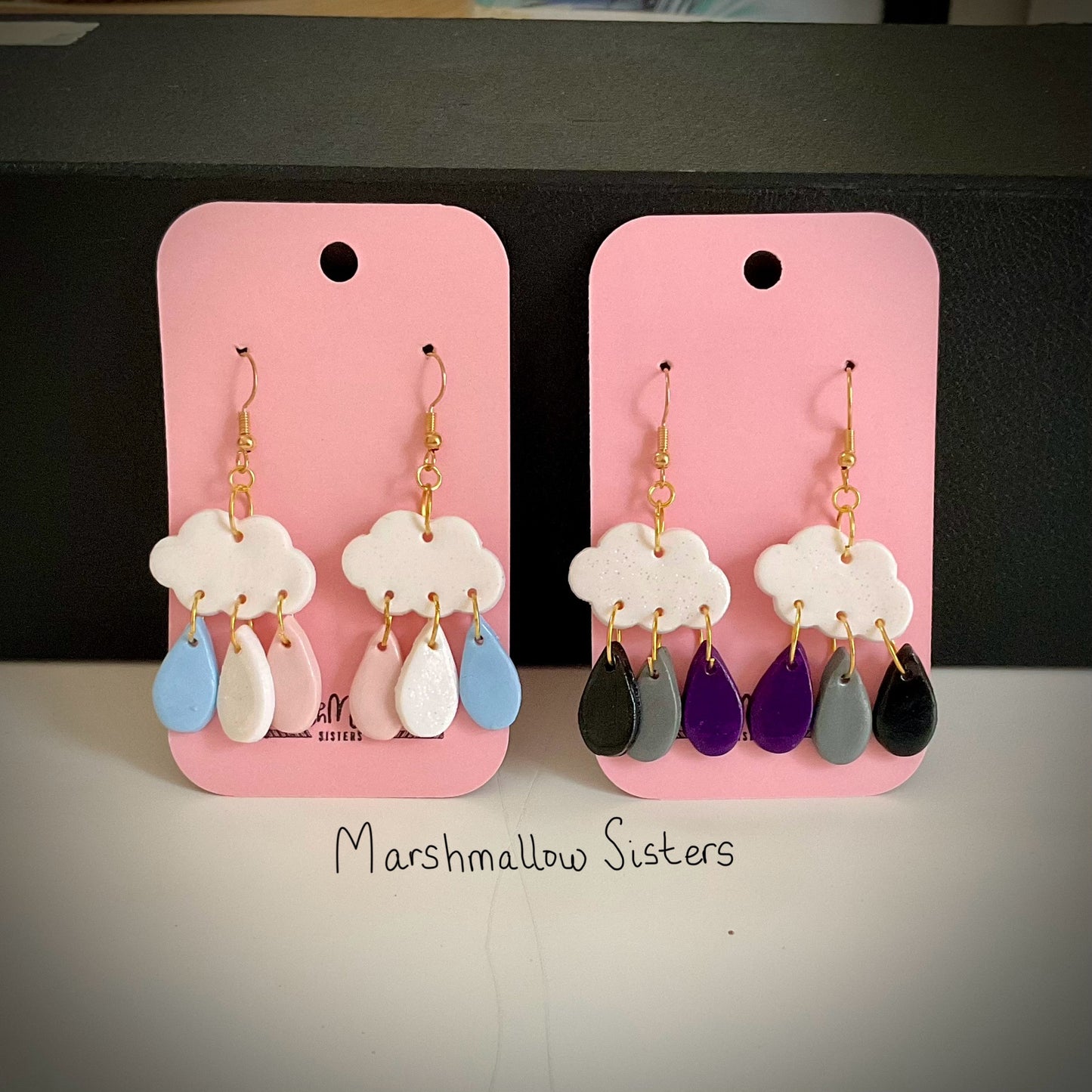 Rain Cloud Earrings