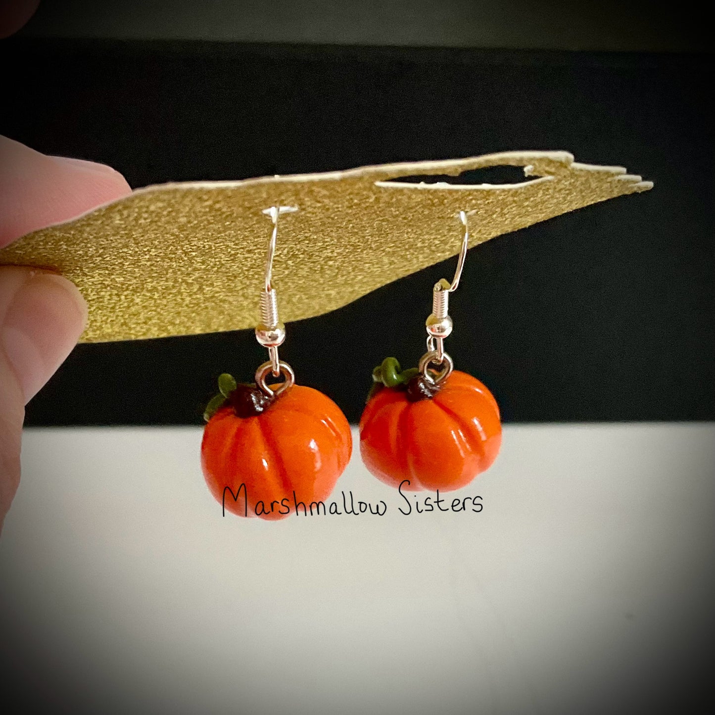 Pumpkin Earrings