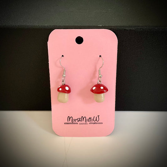 Mushroom Earrings