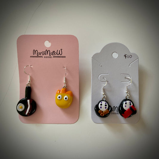Ghibli Themed Earrings