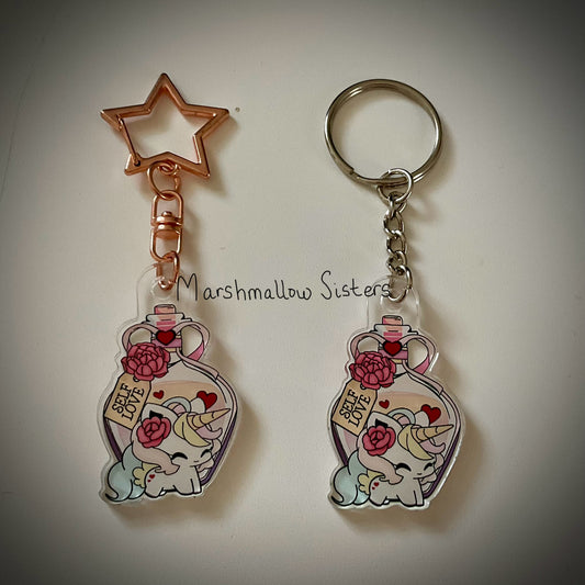 Unicorn Keychain
