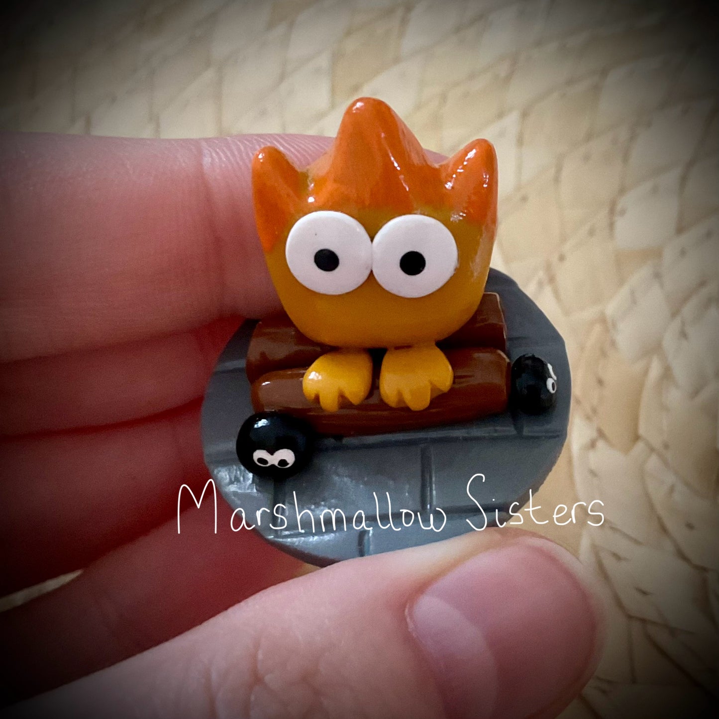 Calcifer Fire Sculpture