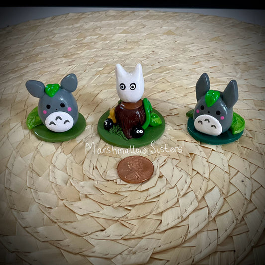 Totoro Themed Sculpture
