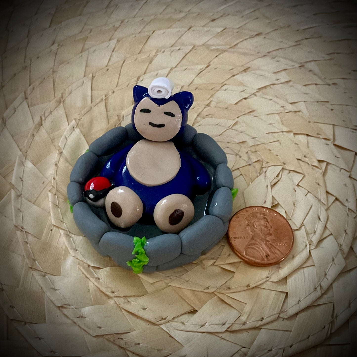 Snorlax Bath Sculpture