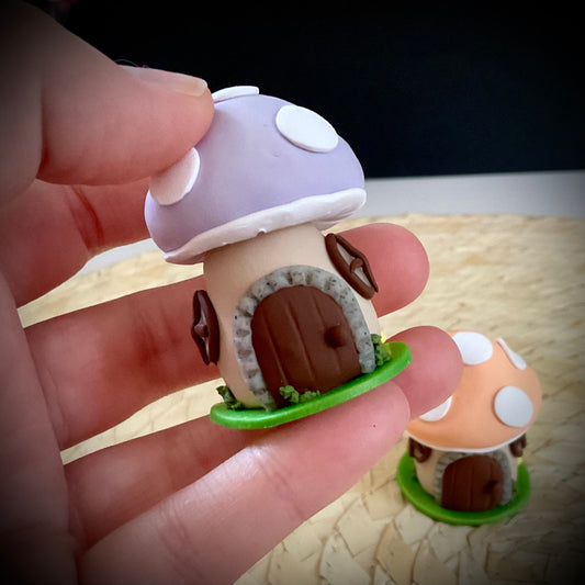 Mushroom House Sculpture