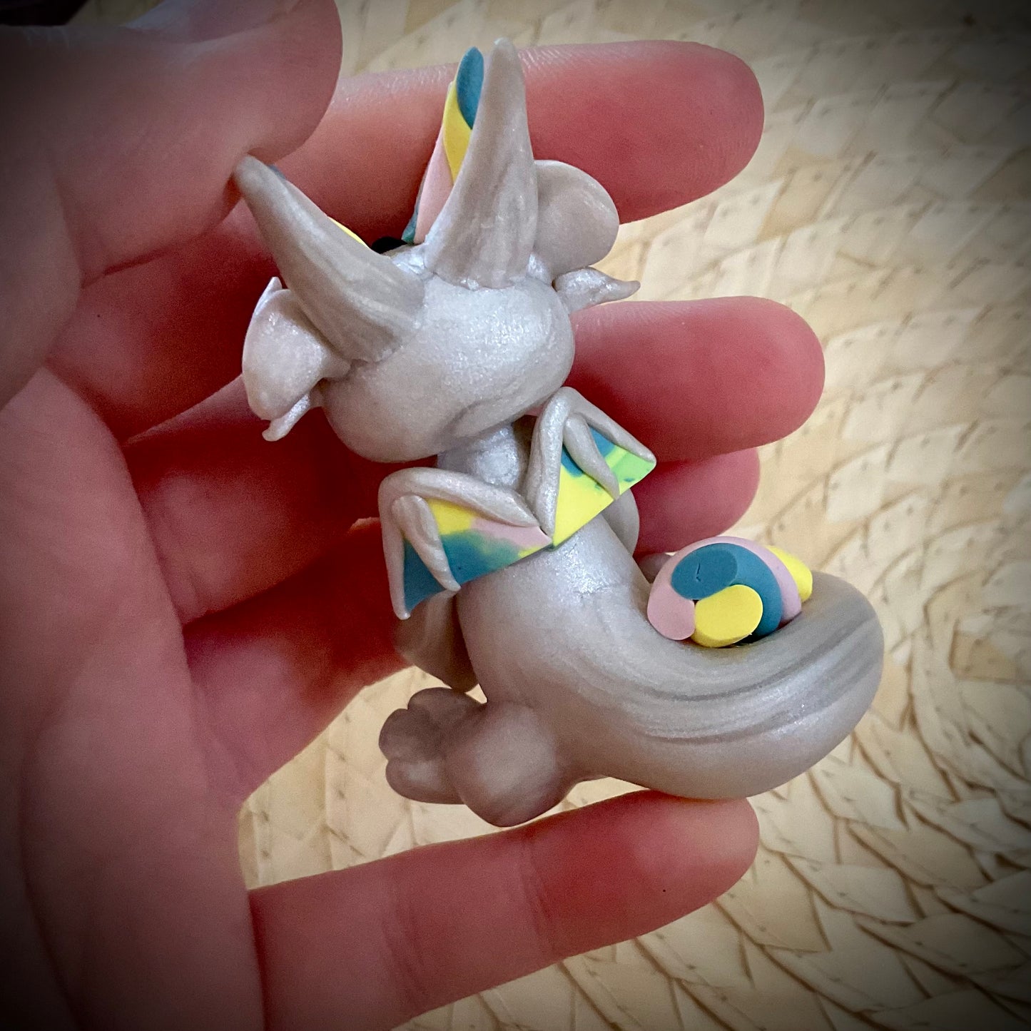 Marshmallow Dragon Sculpture