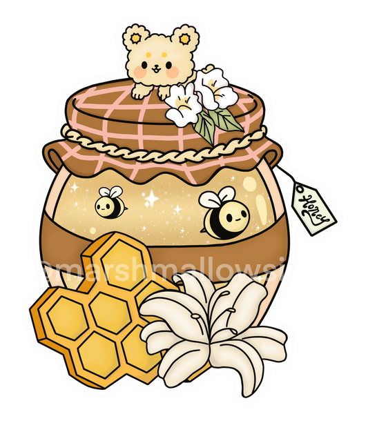 Honey Bear Sticker