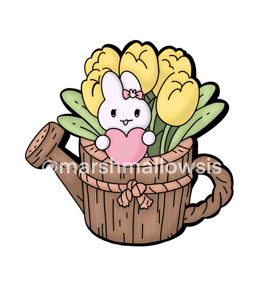 Spring Bunny Sticker