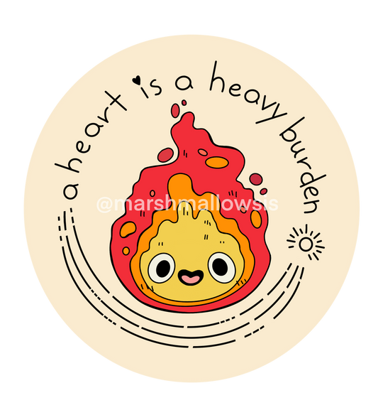 Heavy Burden Sticker