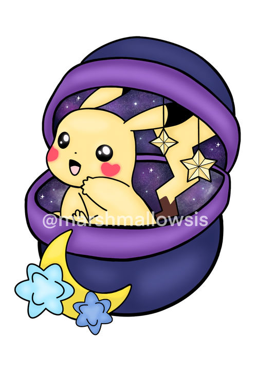 Star Pika Sticker