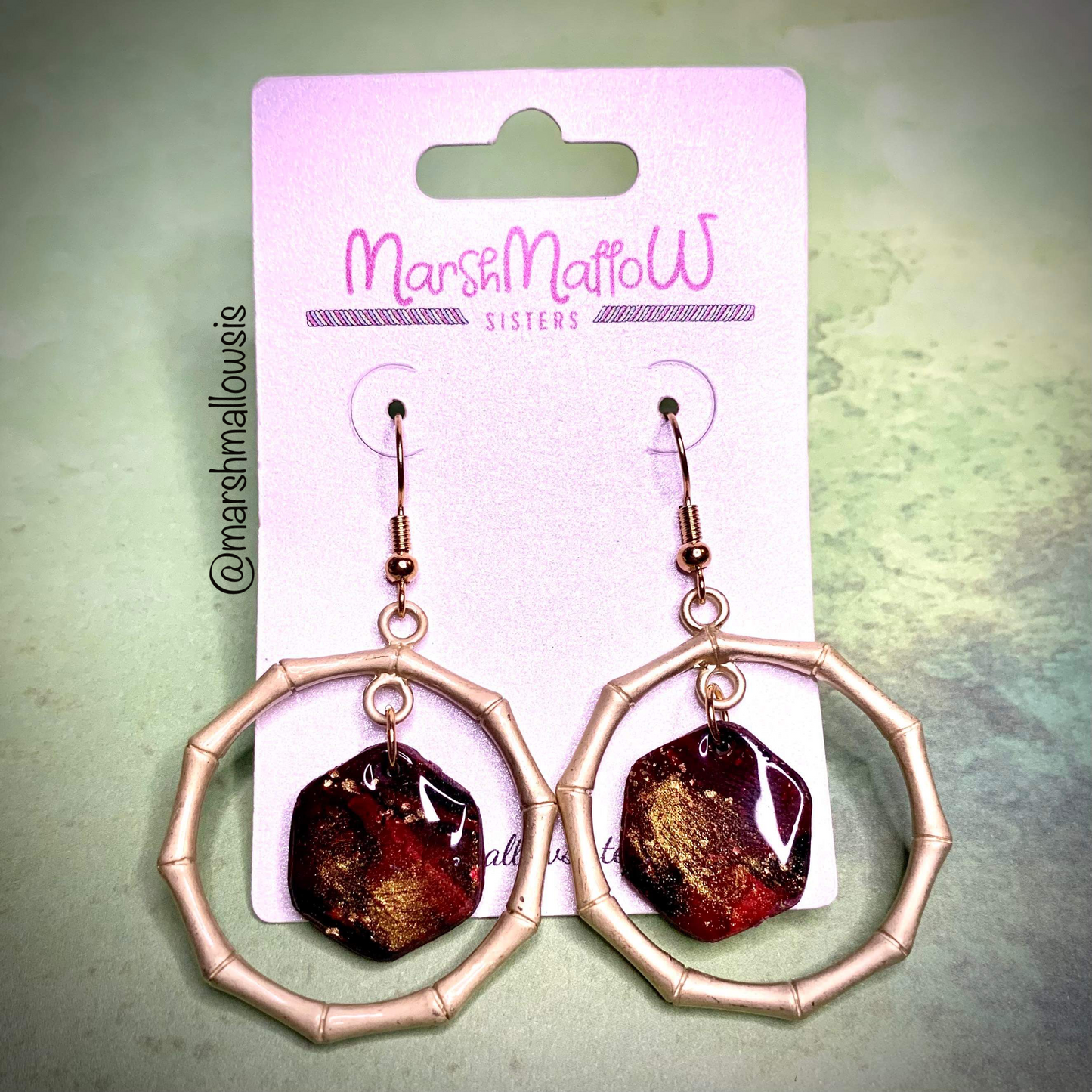 Oni Themed Earrings