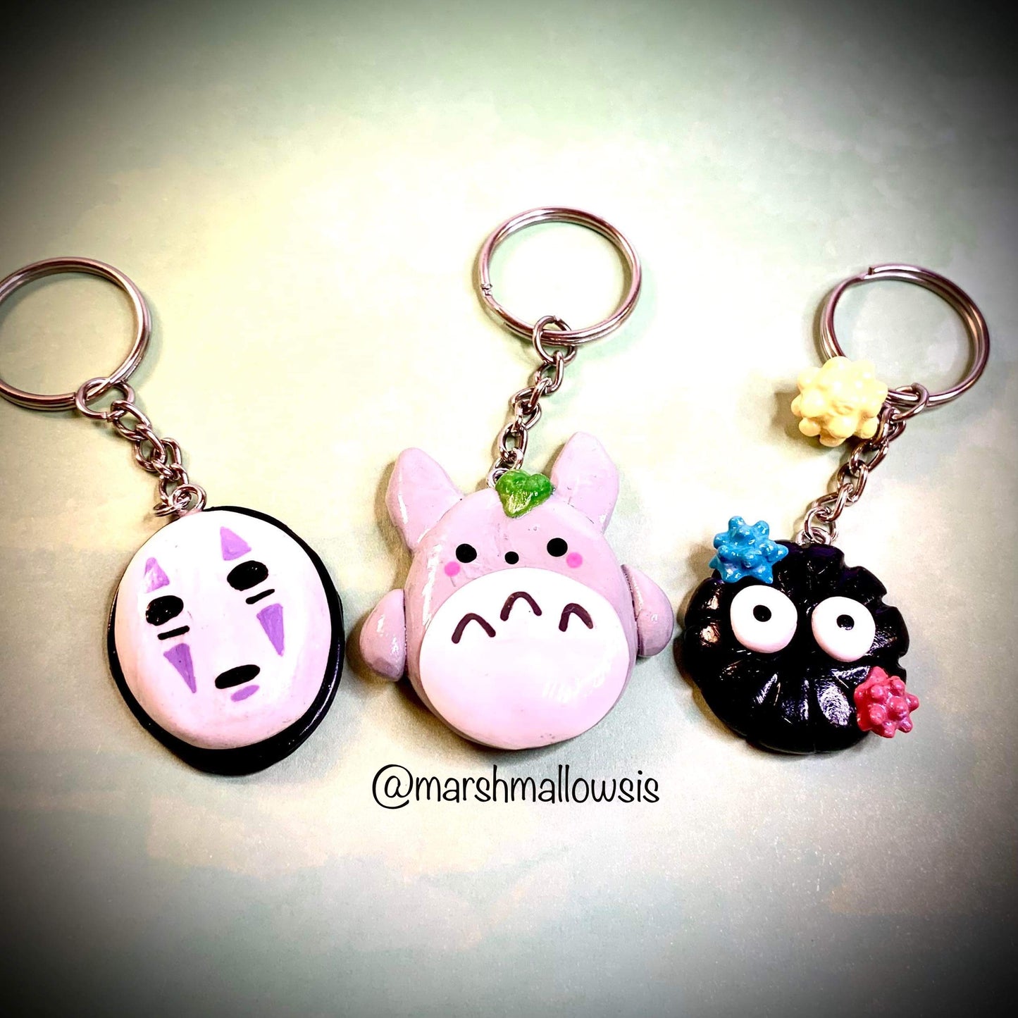 Studio Ghibli themed keychain