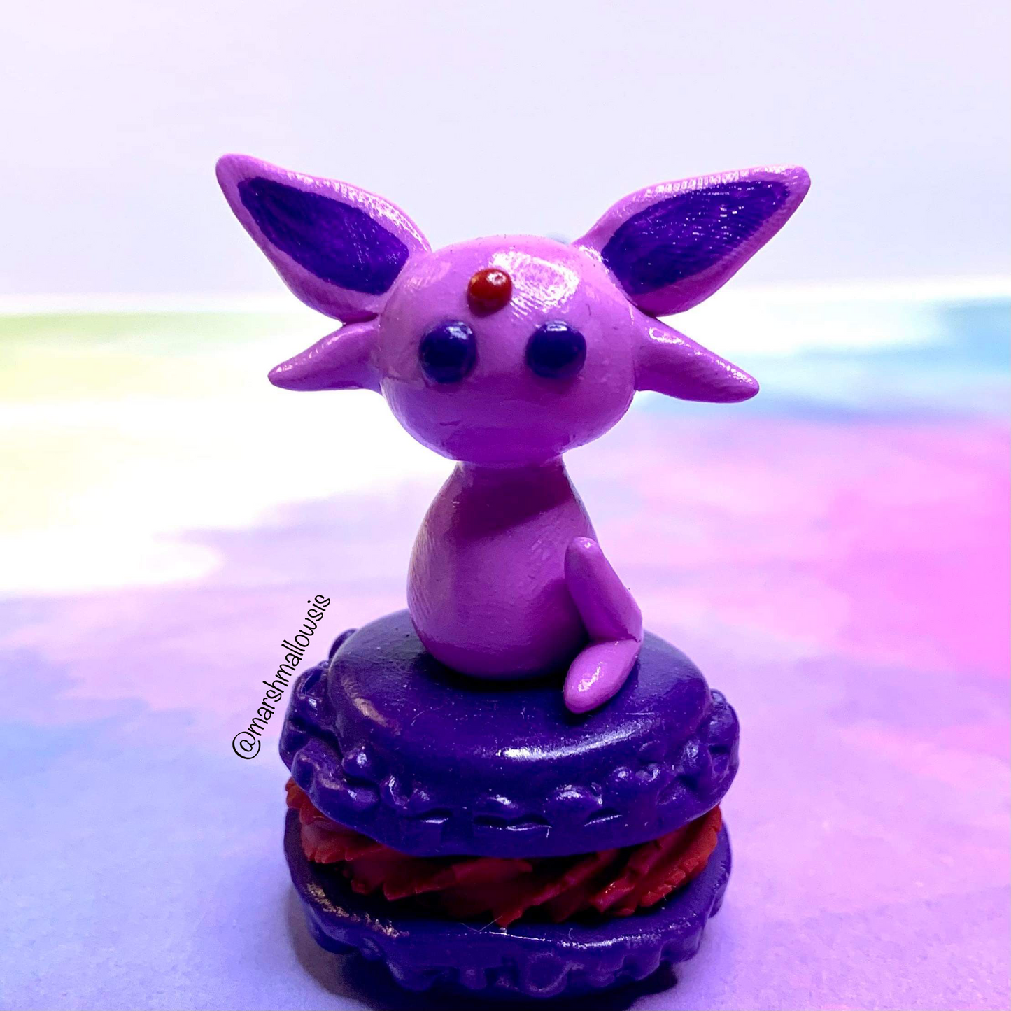 Eeveelution Themed Macaron Sculpture