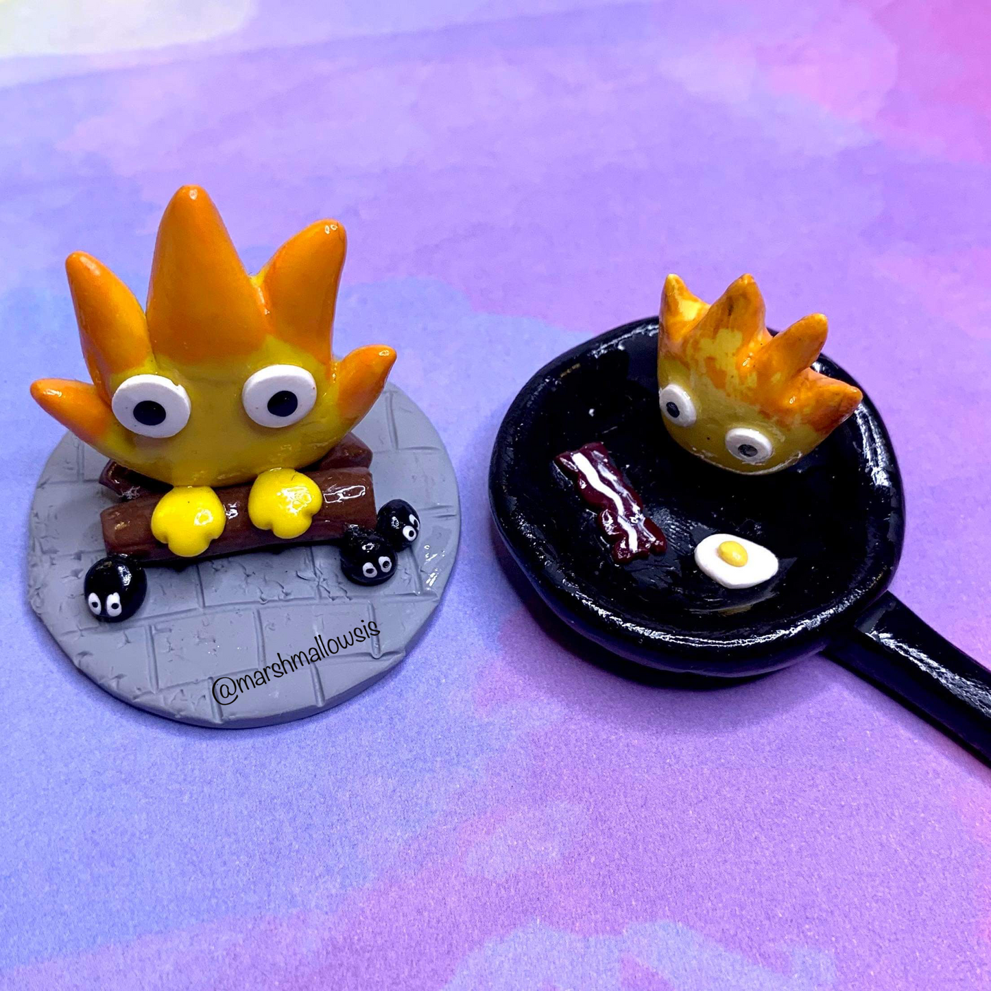 Calcifer Themed Sculpture