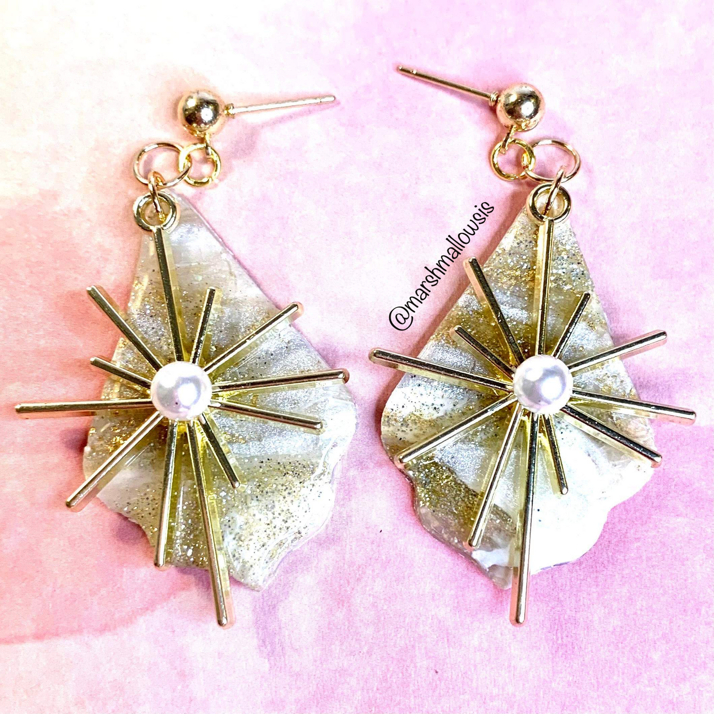 Sun Burst Earrings