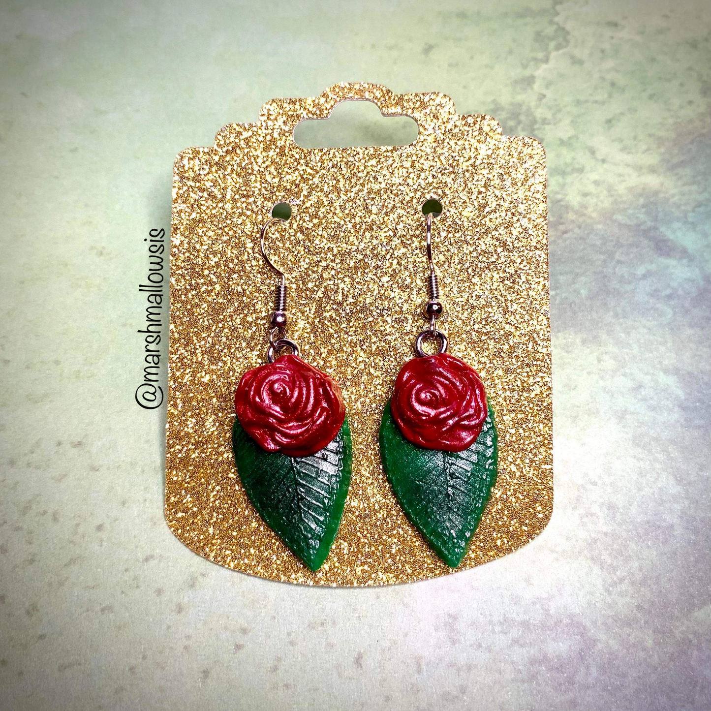 Rose Earrings