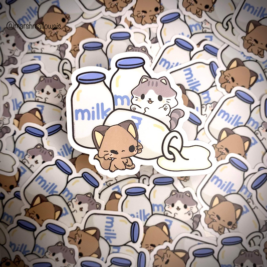 Spilled Milk Sticker