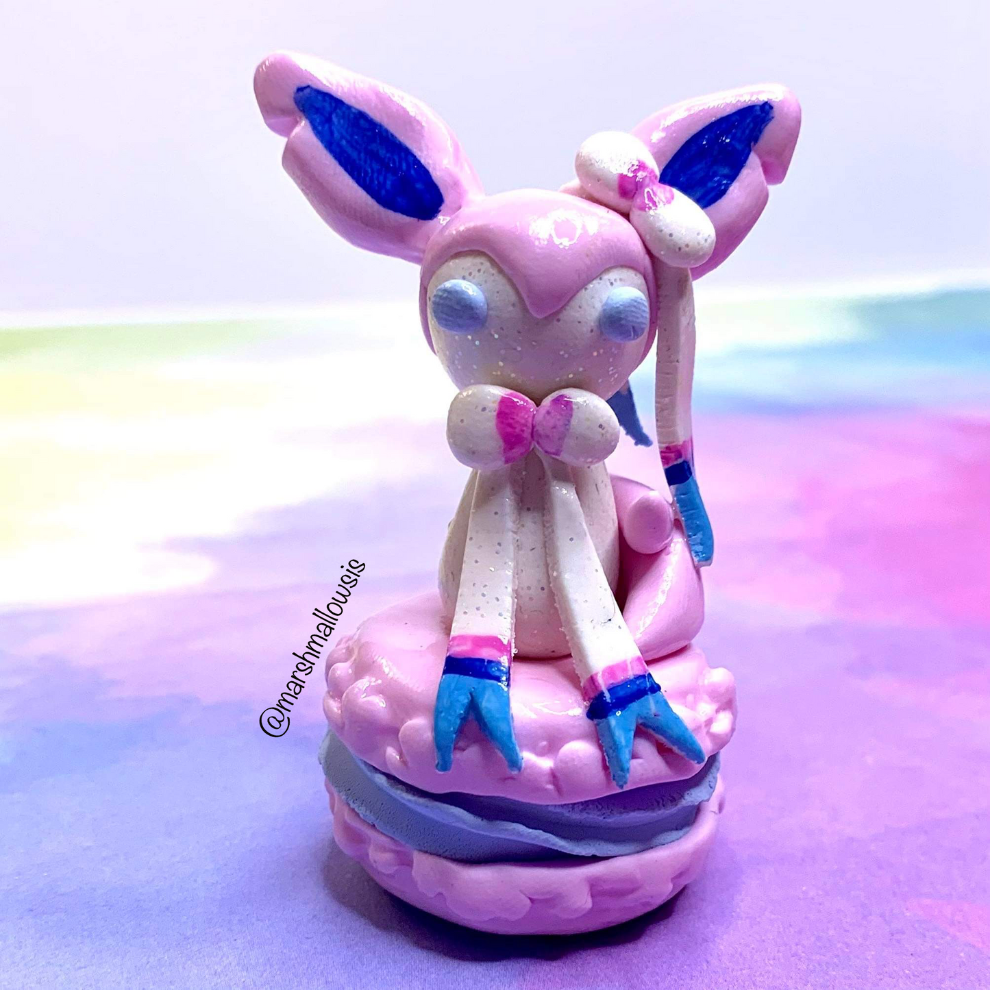 Eeveelution Themed Macaron Sculpture