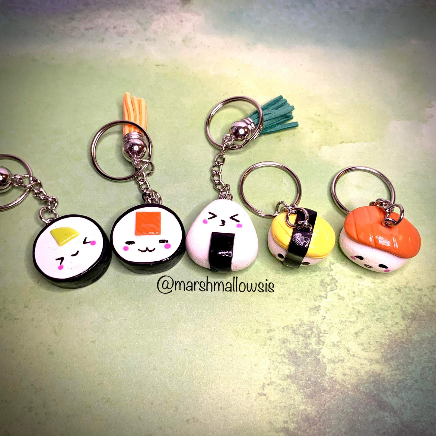 Sushi Keychain