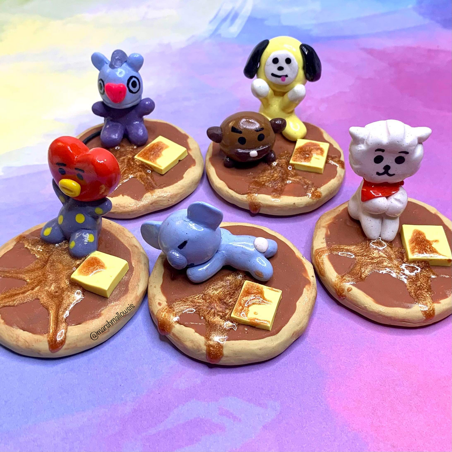 Boy Band Animal Pancakes