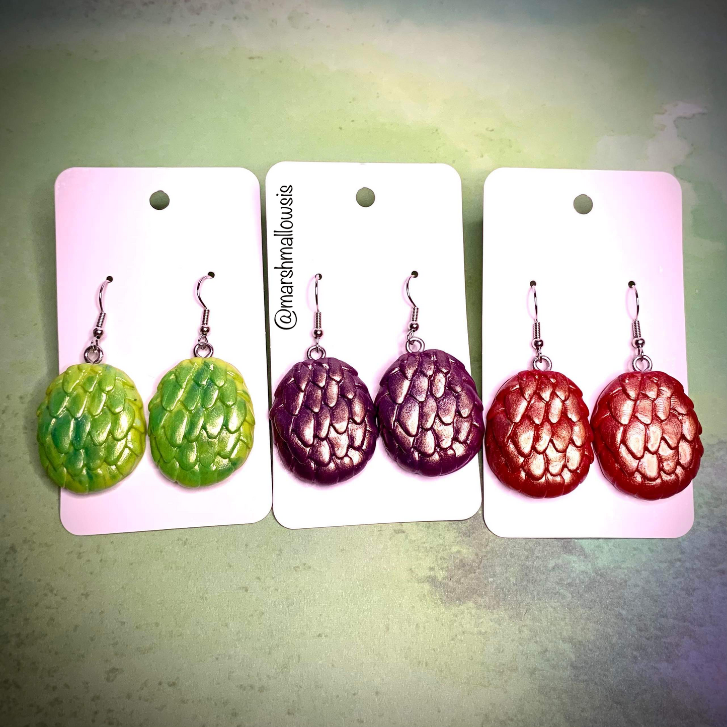 Dragon Egg Earrings