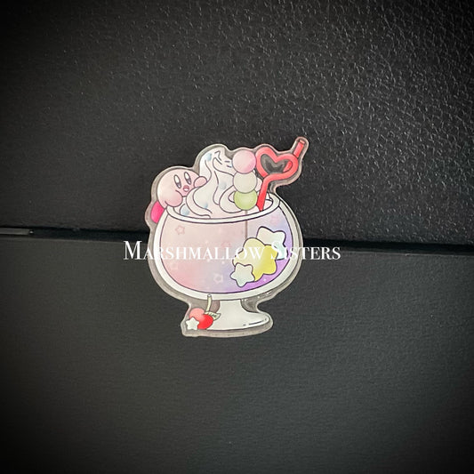Kirby Dessert Pin