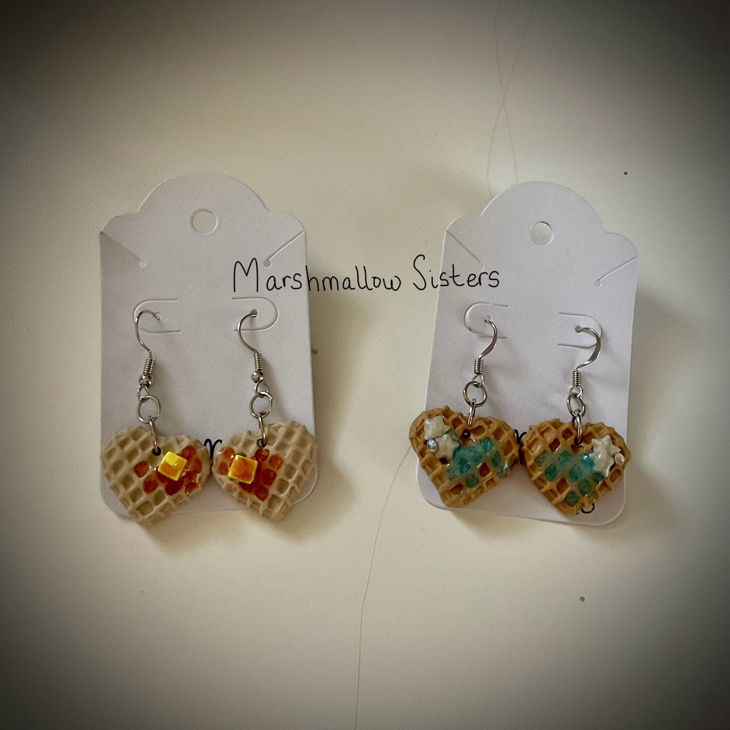 Waffle Earrings