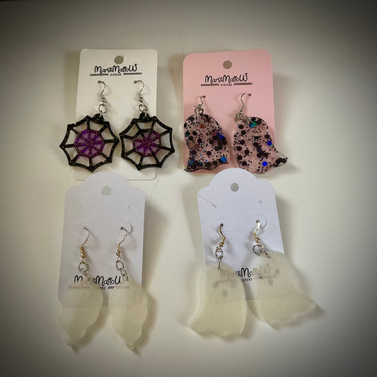 Halloween Resin Earrings