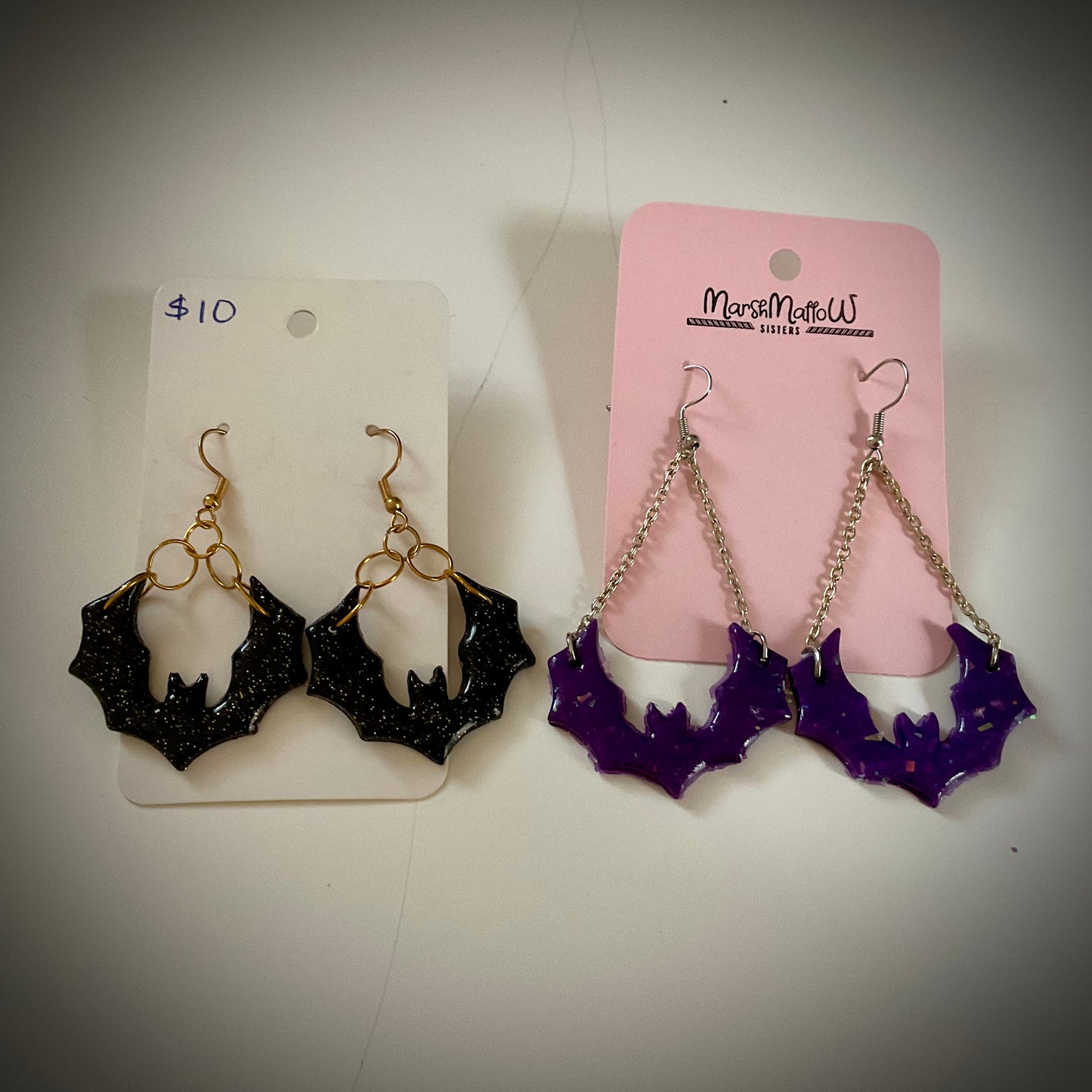 Bat Earrings