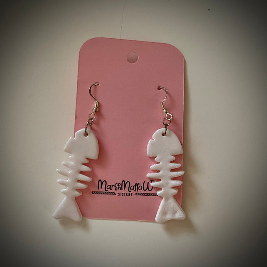 Fish Bone Earrings