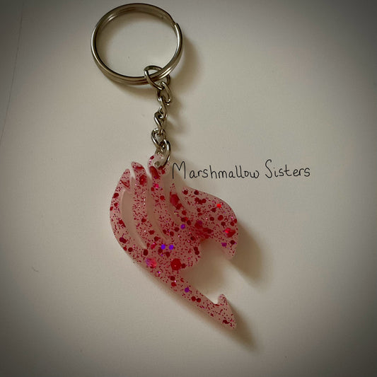 Fairy Tail Themed Keychain