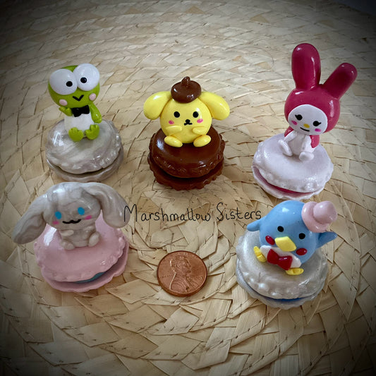 Sanrio Themed Macaron Sculptures