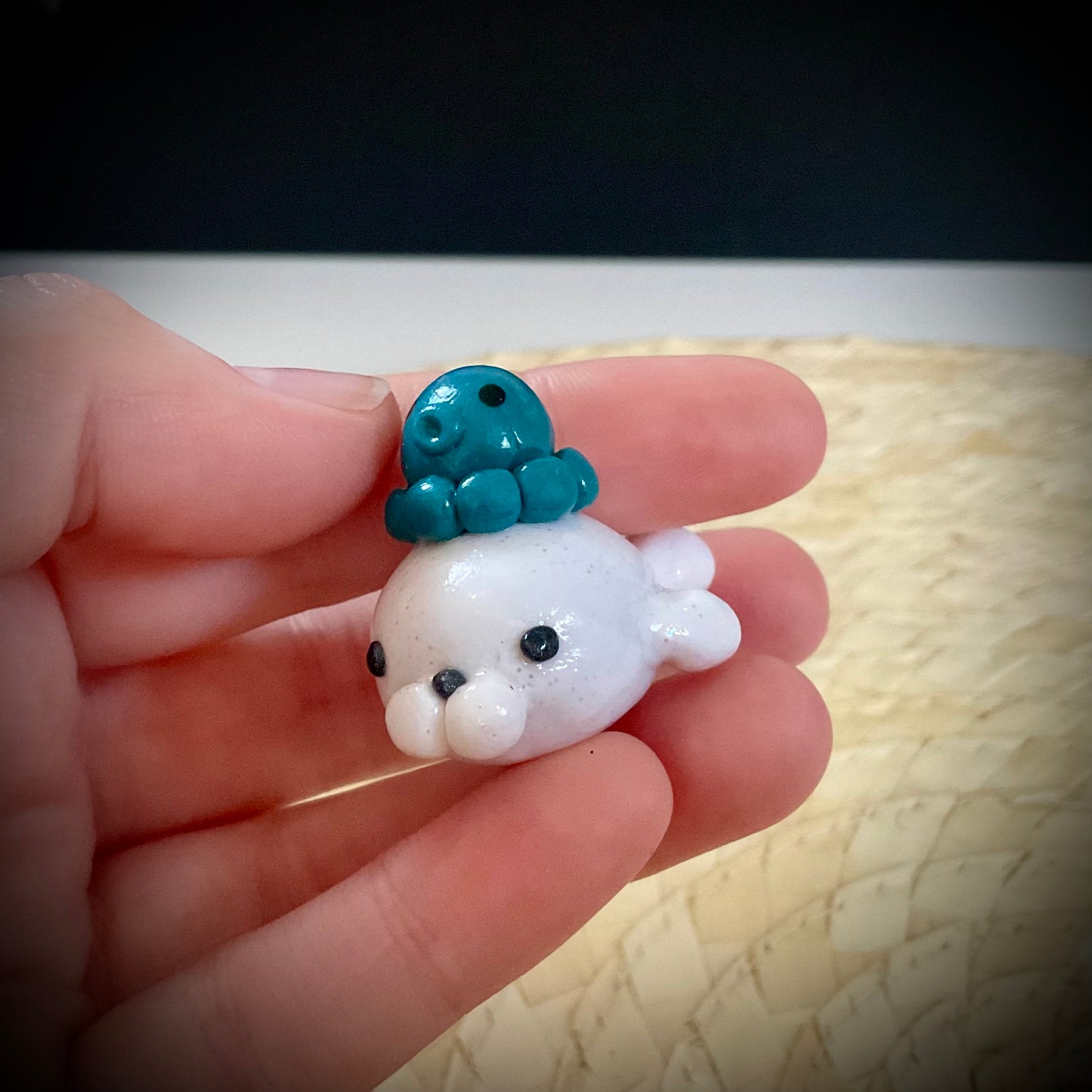 Seal & Octopus Sculpture