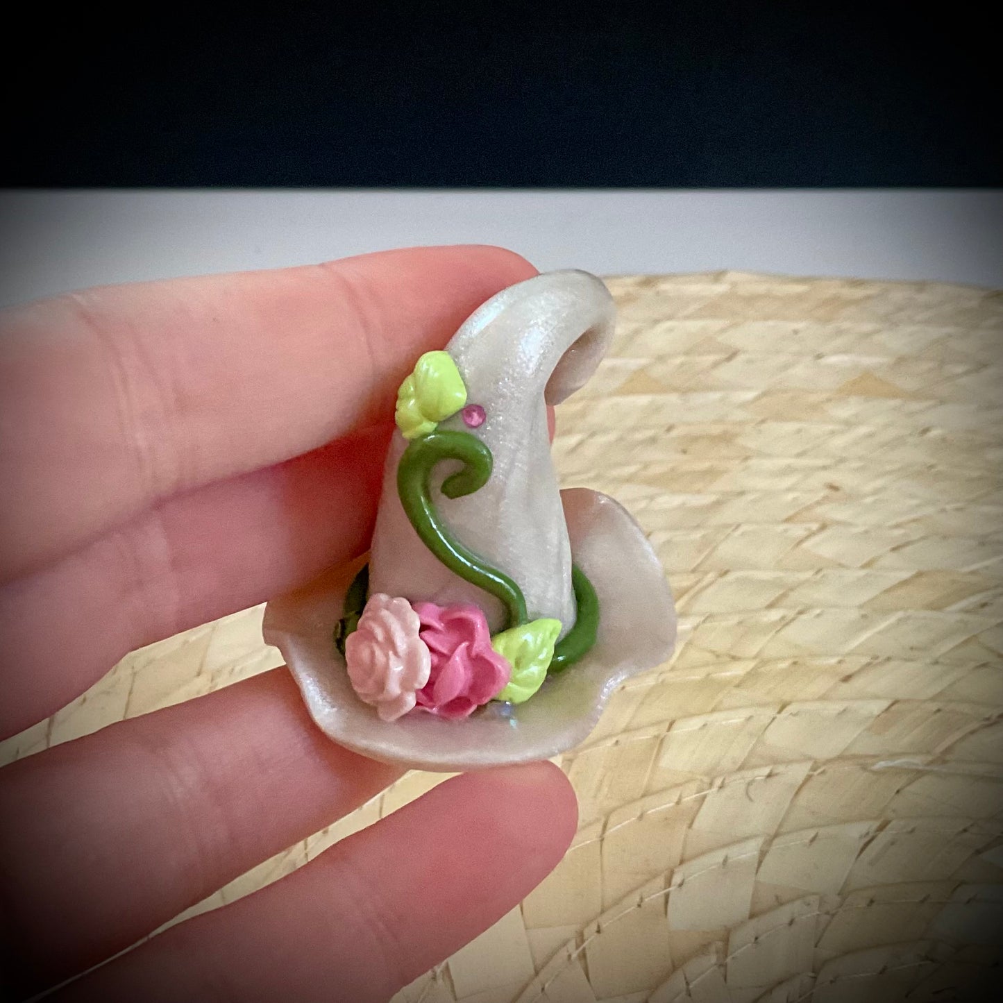 Spring Witch Hat Sculpture