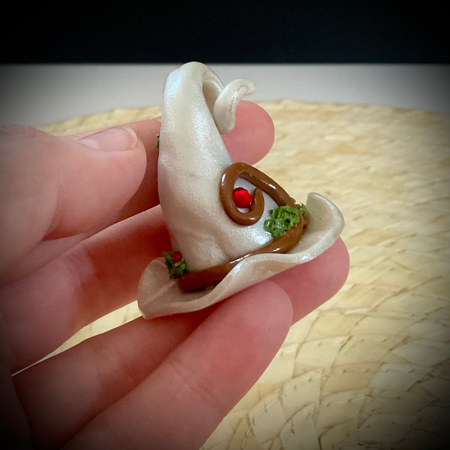 Cottage Witch Hat Sculpture