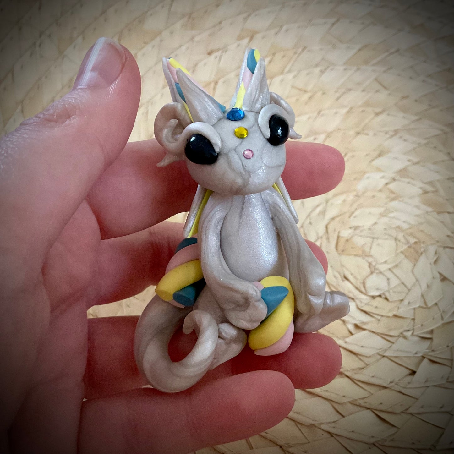 Marshmallow Dragon Sculpture