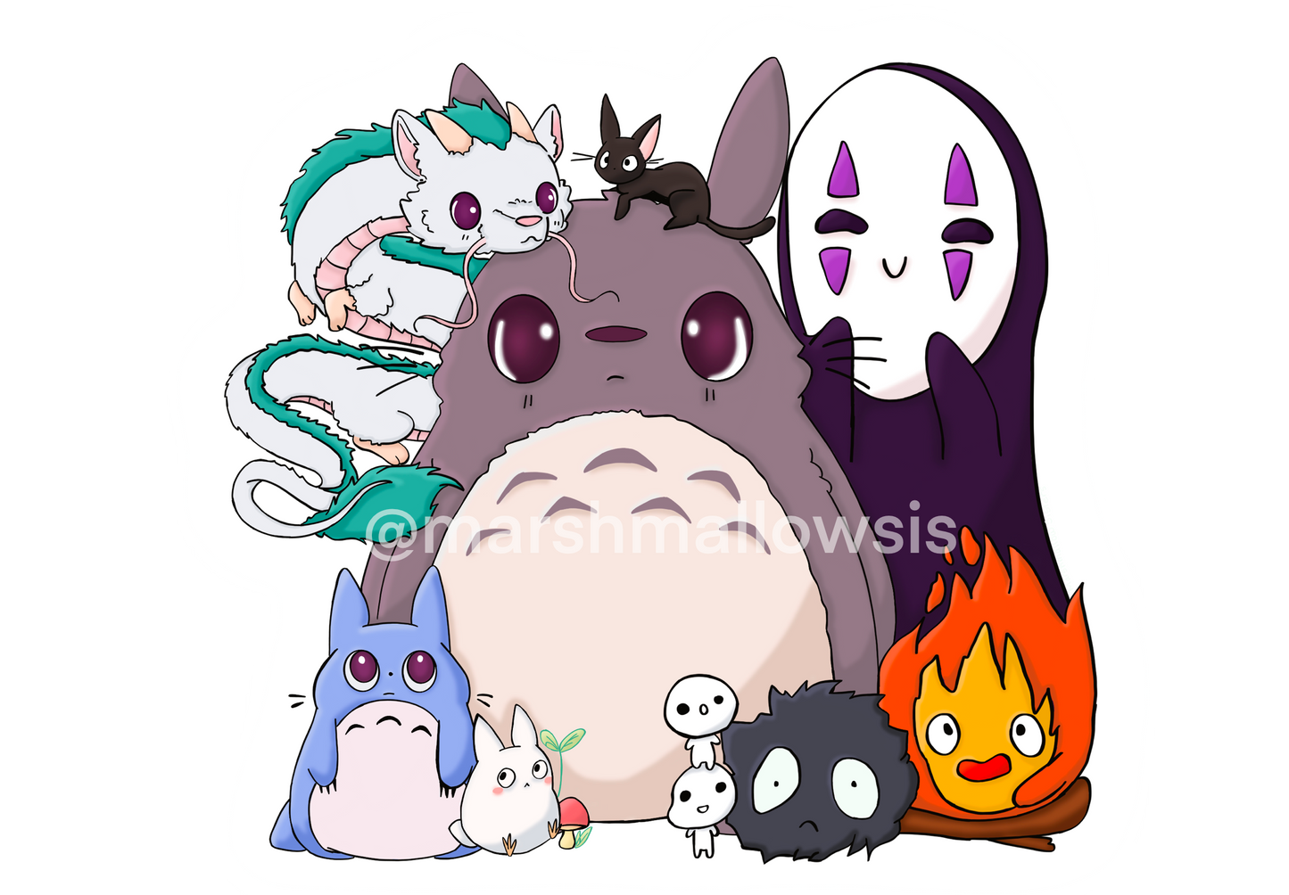 Ghibli Themed Sticker