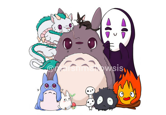 Ghibli Themed Sticker