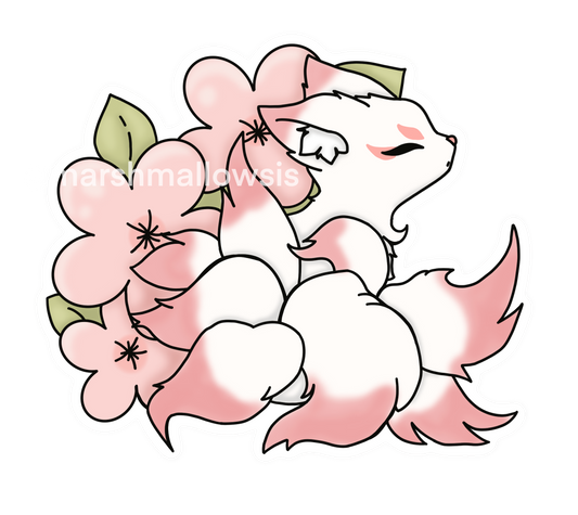 Kitsune Sticker