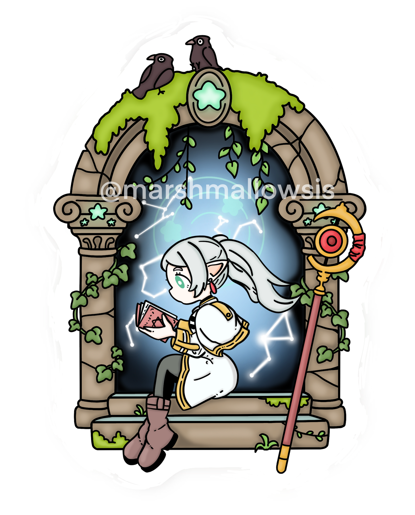 Elf Portal Sticker