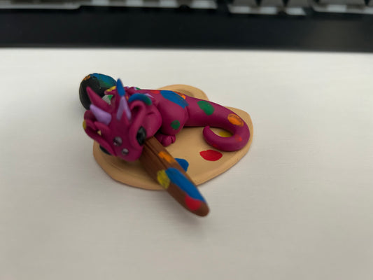 Paint mini dragon