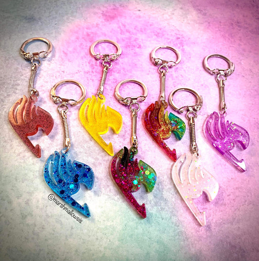 "Fairy Tail" themed Keychain