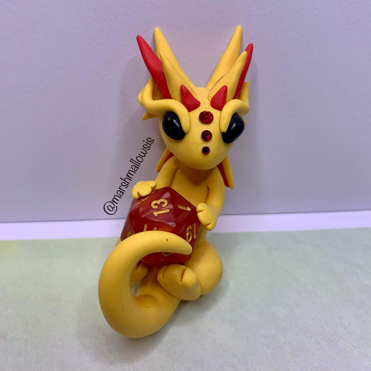 Dnd Dragon (yellow/red)